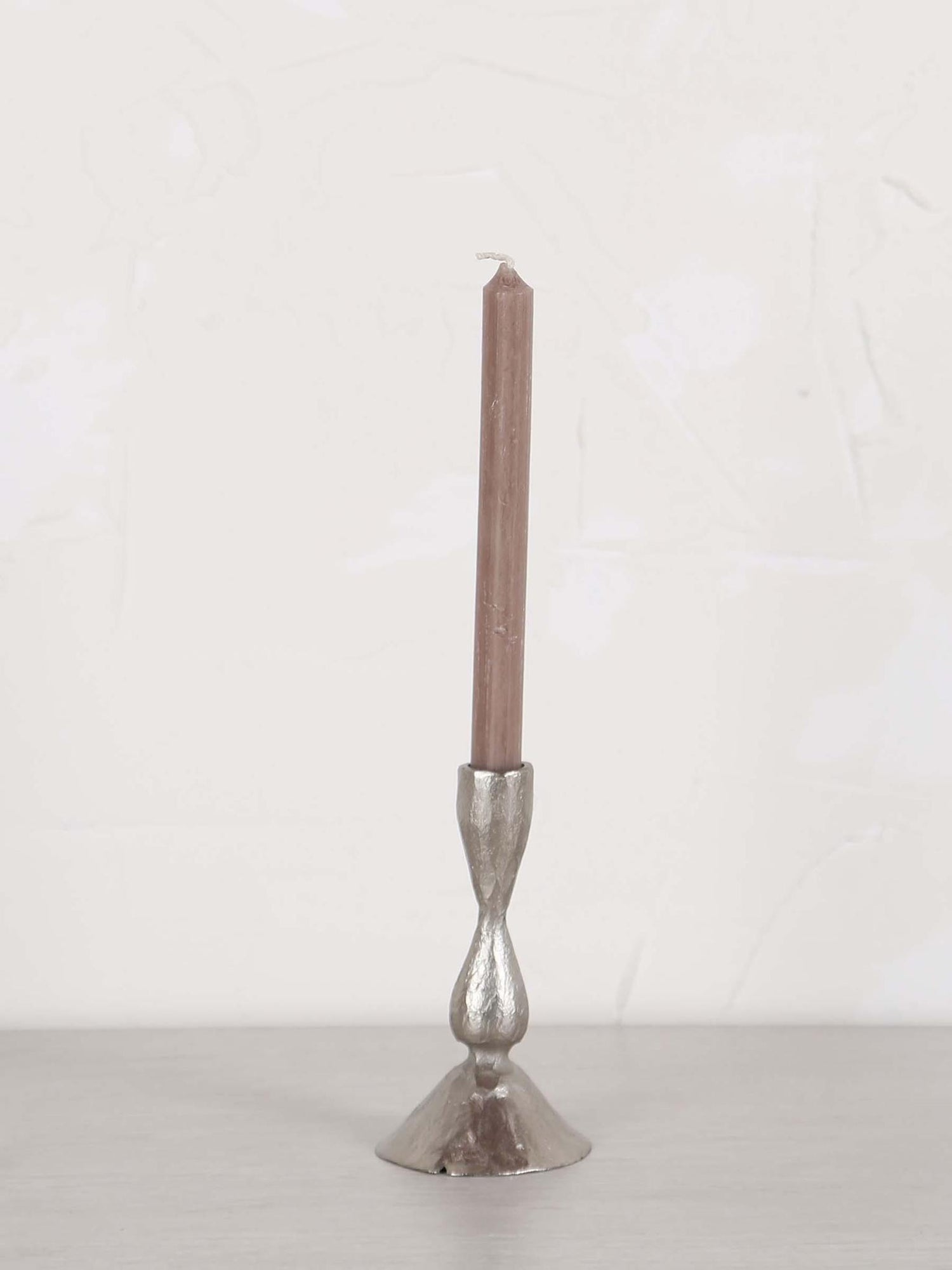 Ingrid candlestick - Antique Silver