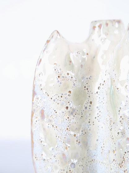Shareece Cream Ceramic Shaped Vase - 3 Sizes Available