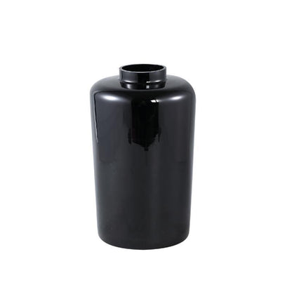 XL Devine Black Glass Vase - 2 Shapes Available