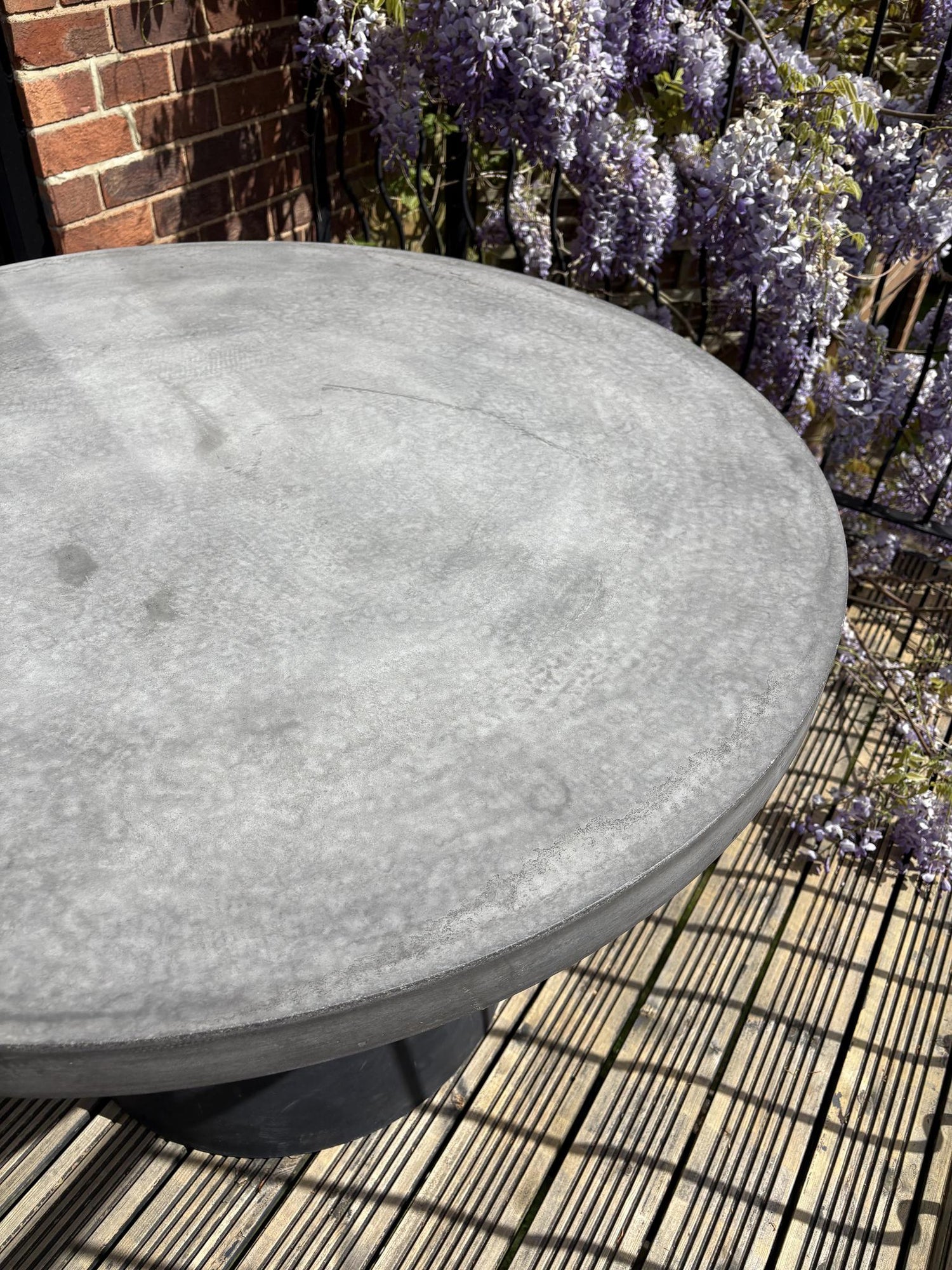 Fibre Outdoor Garden Bistro Table