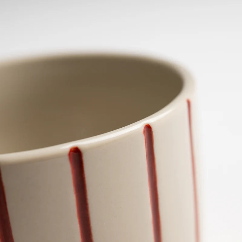 Yarrow Mug - Earth Red - Set Of 2 - 3 Size Options Available
