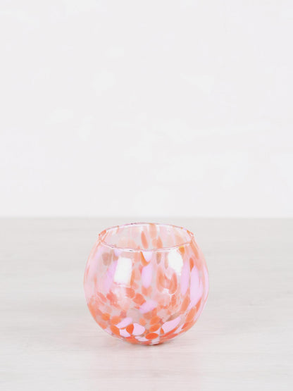 Halleye Round Stormlight Glass Pot - 3 Colours Available