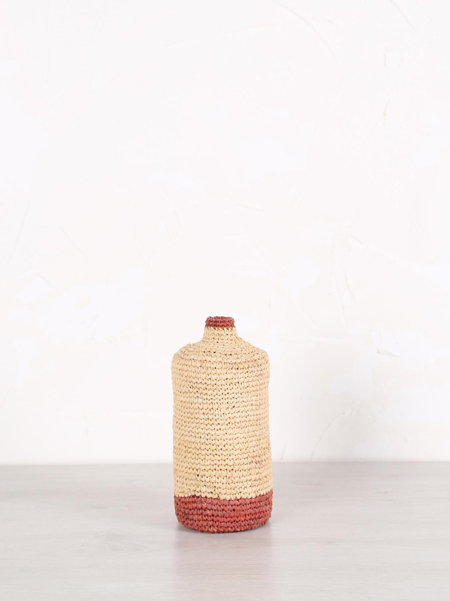 Medium Woven Bud/Bottle Vase - 2 colours available