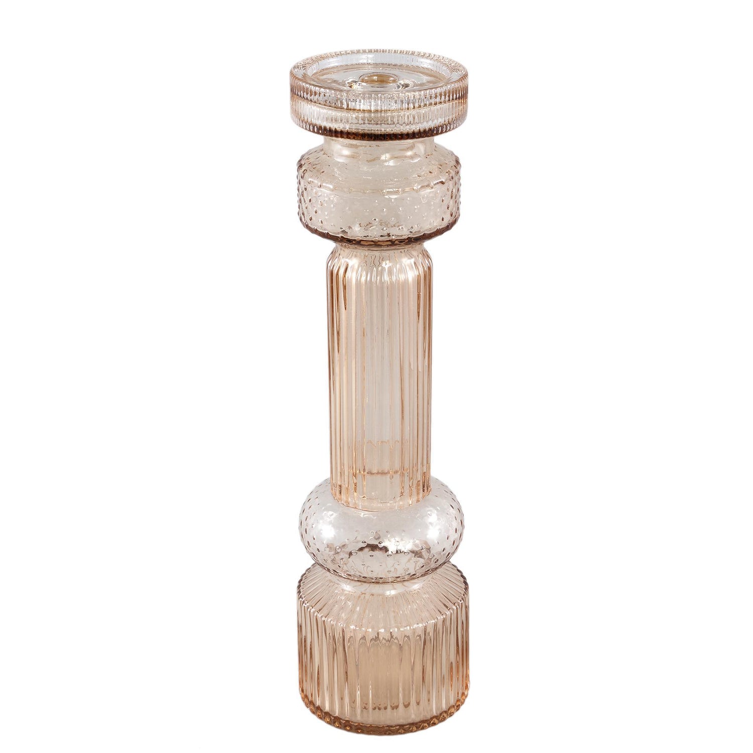 Tall Fadri Glass Candle Holder - 3 Colours Available