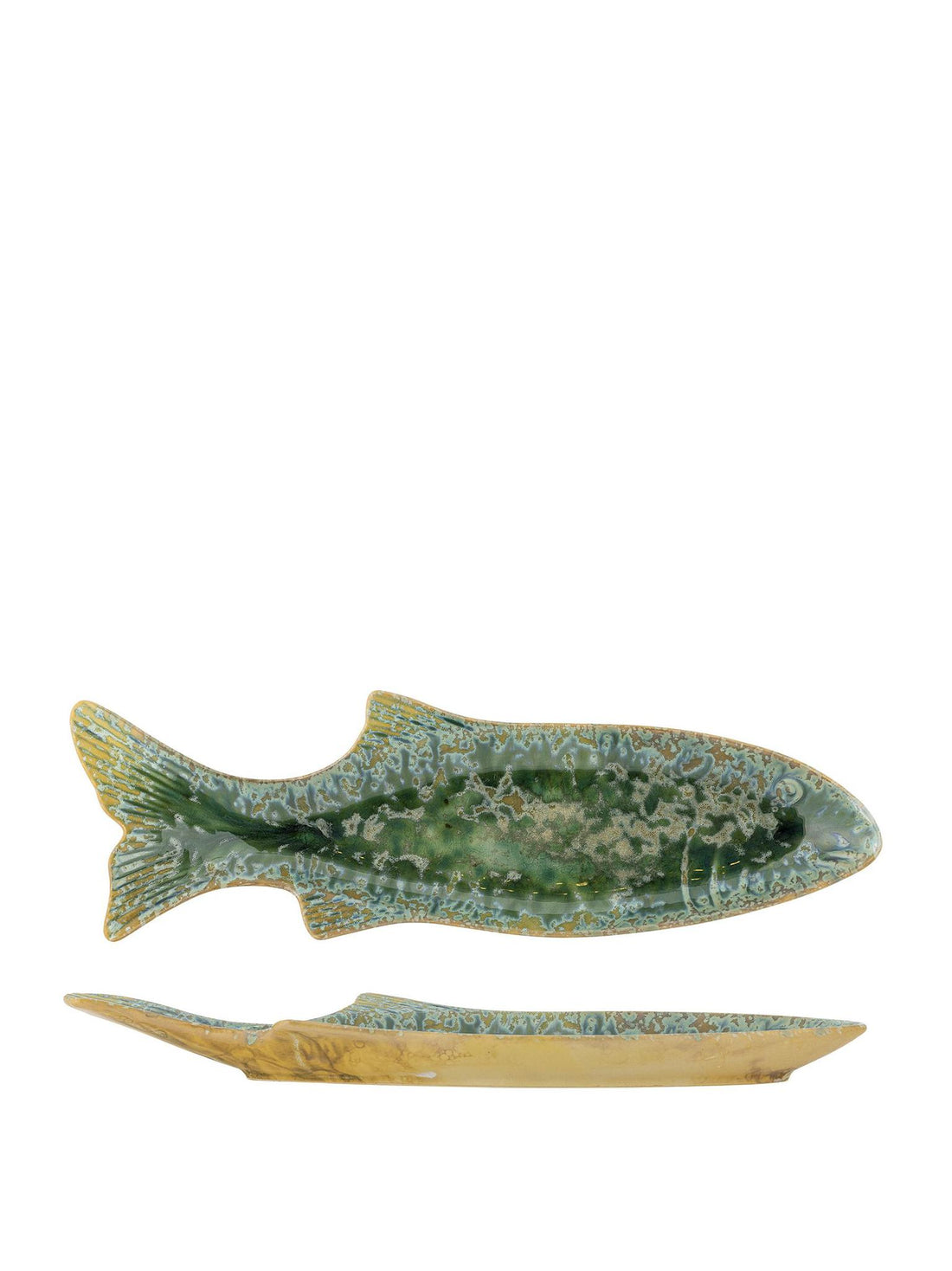 Hadden Serving Plate Green, Stoneware