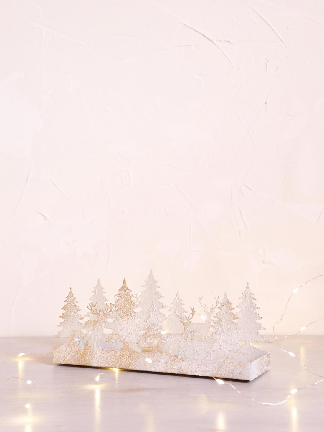 Festive Wilderness Candle Holder