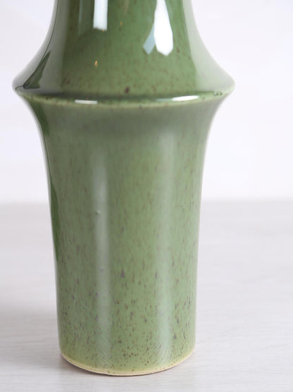 Cashay Dark Green Ceramic Vase - 2 Sizes Available