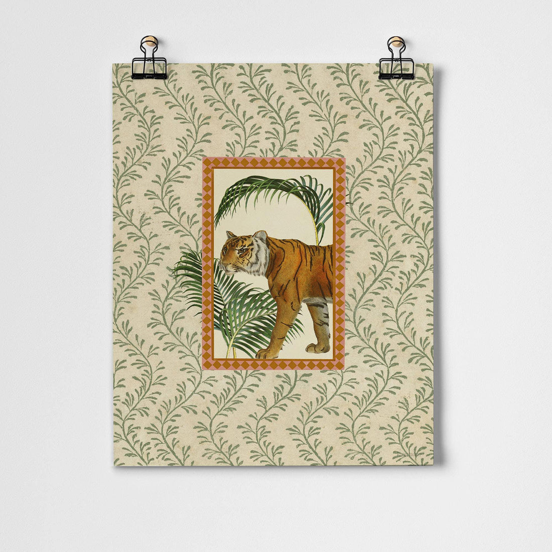Tiger A3 Fine Art Giclee Print