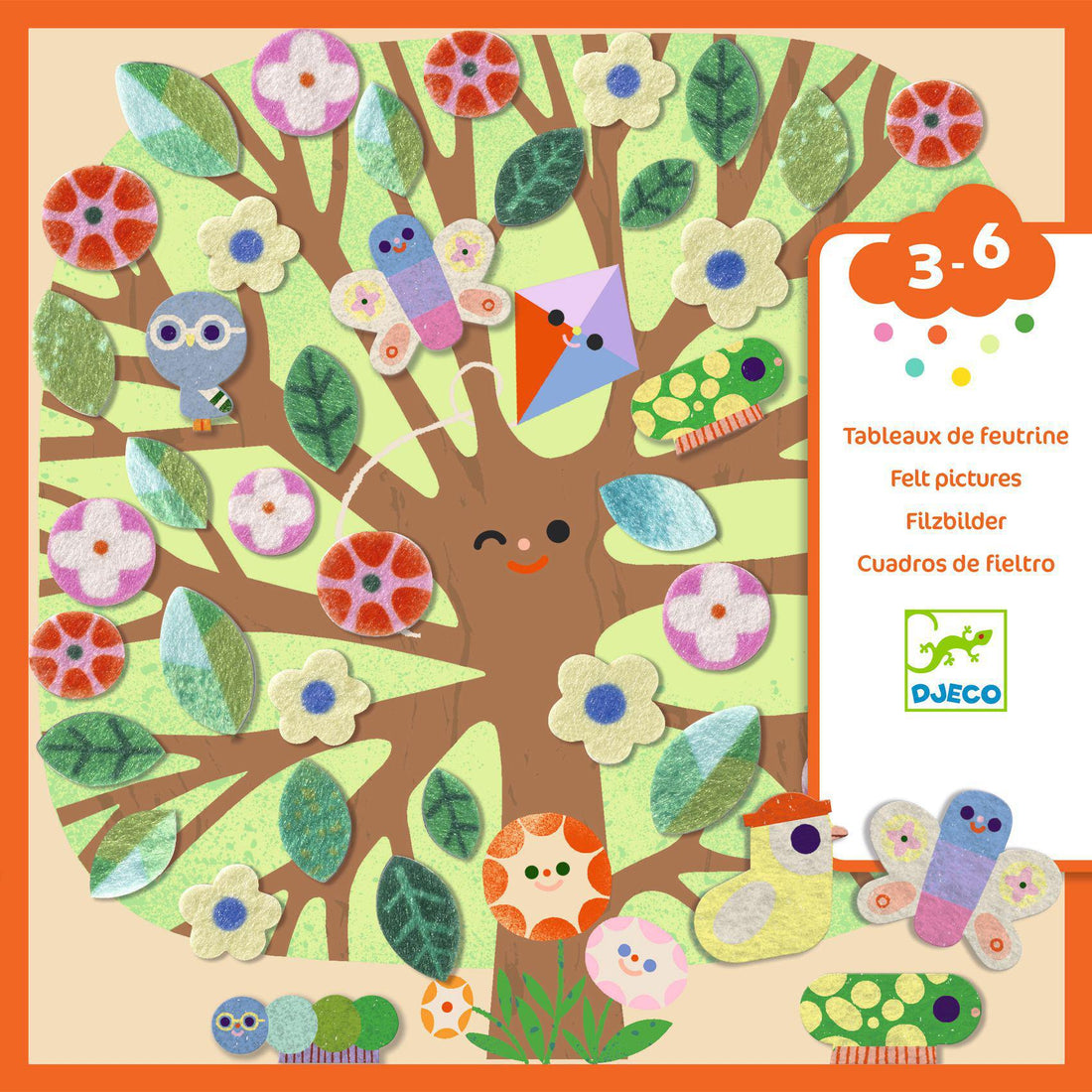 FELT COLLAGE - Through The Seasons