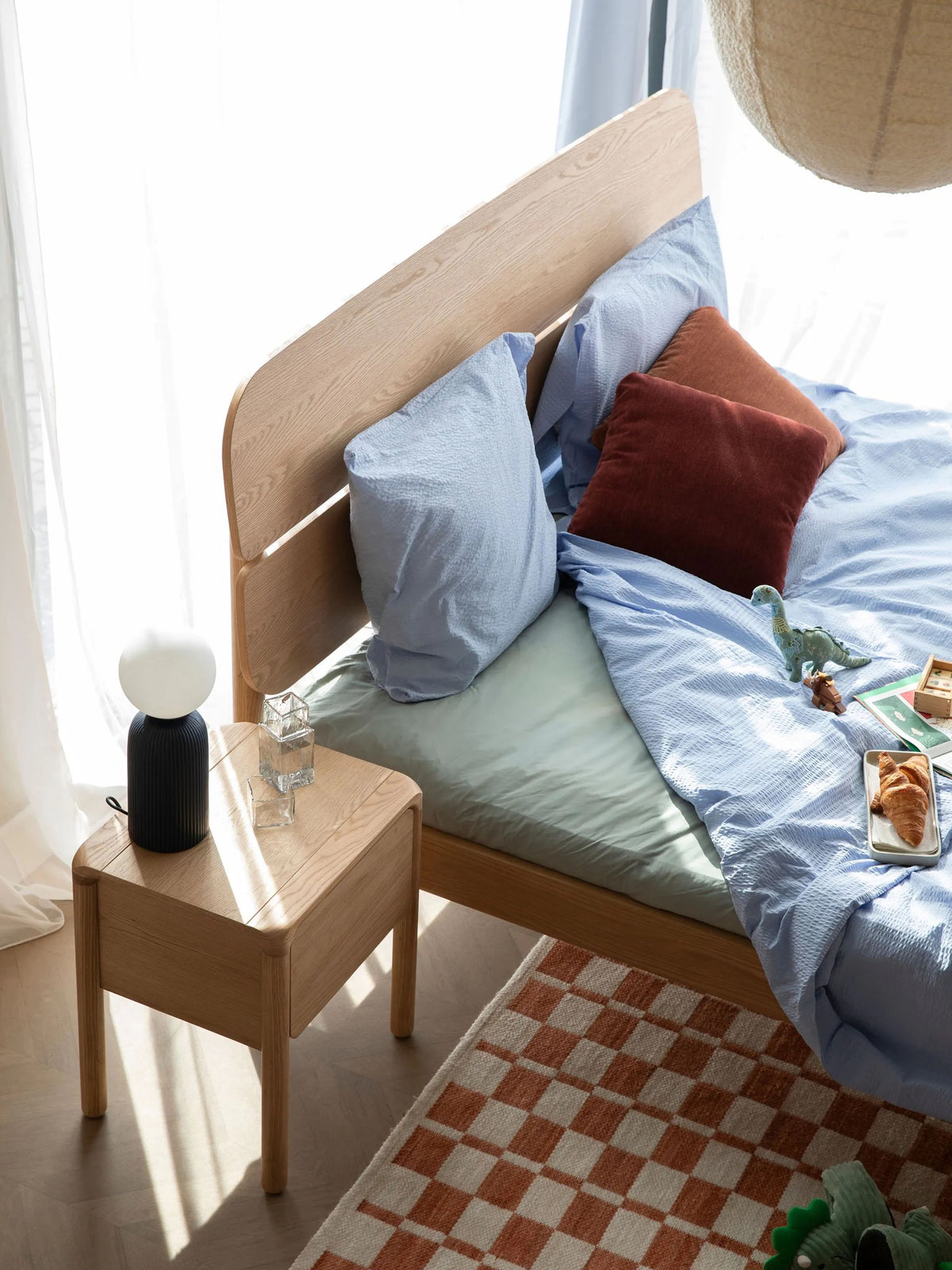 Storm Bedside Table Natural
