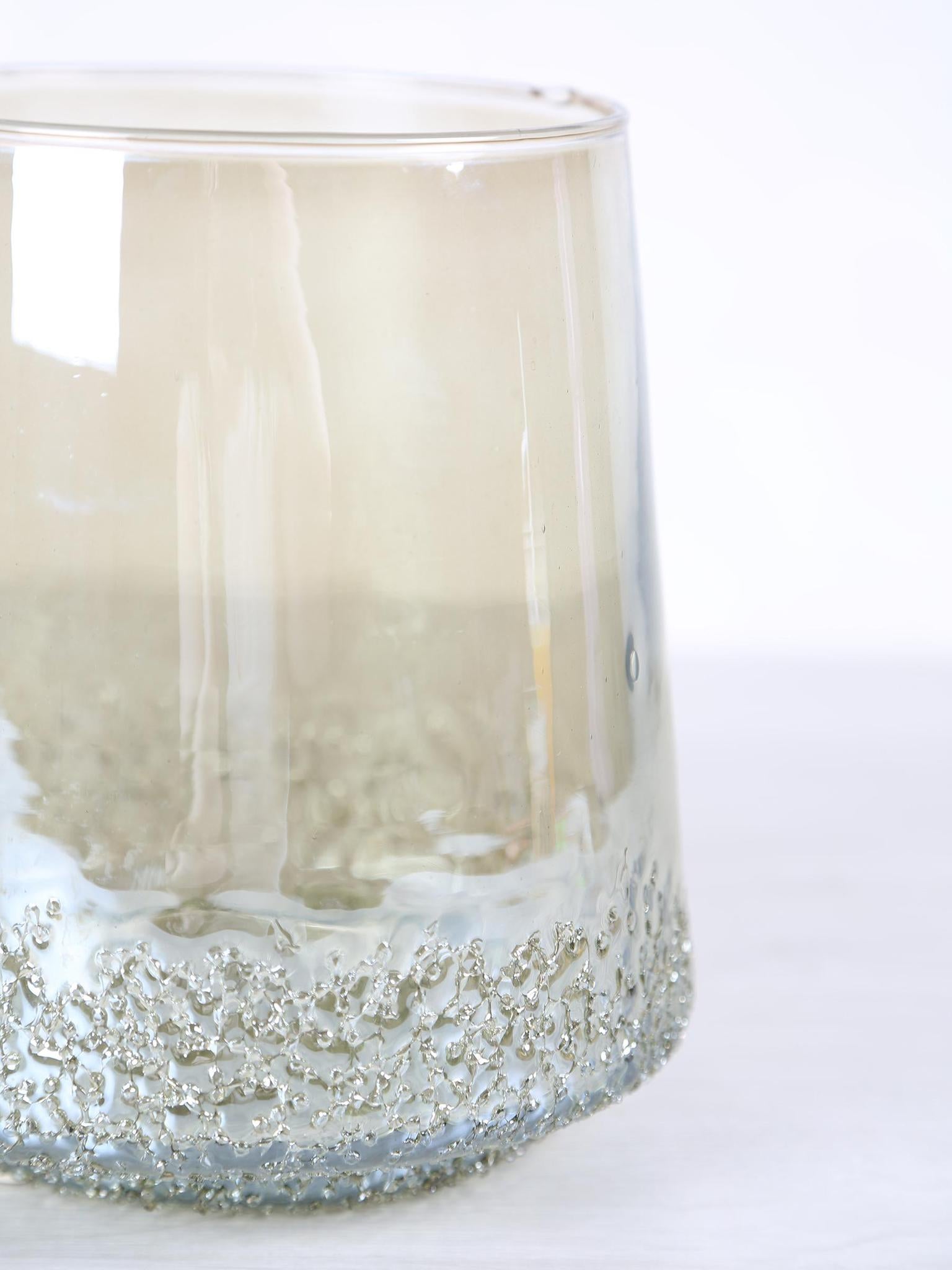 Carerra Textured Glass Stormlight - 3 Sizes Available