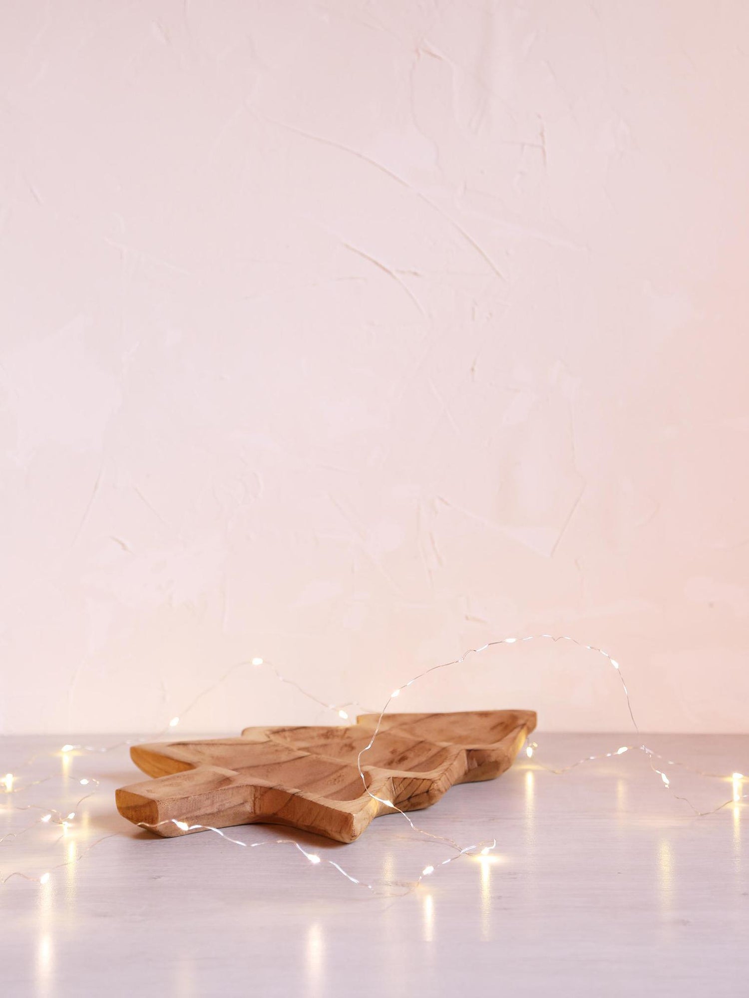 Wooden Christmas Tree Tray