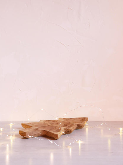 Wooden Christmas Tree Tray