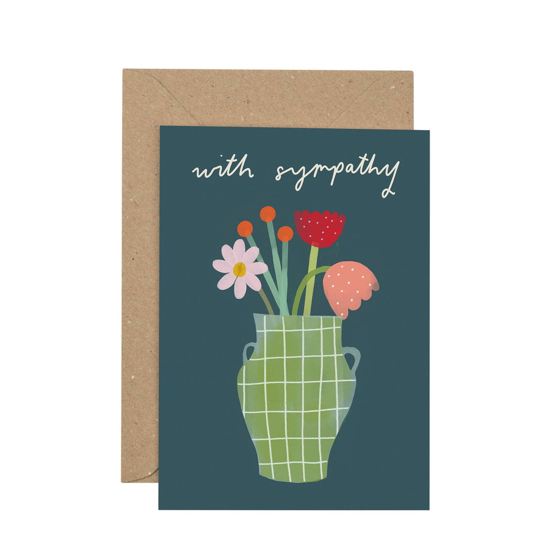 With Sympathy card