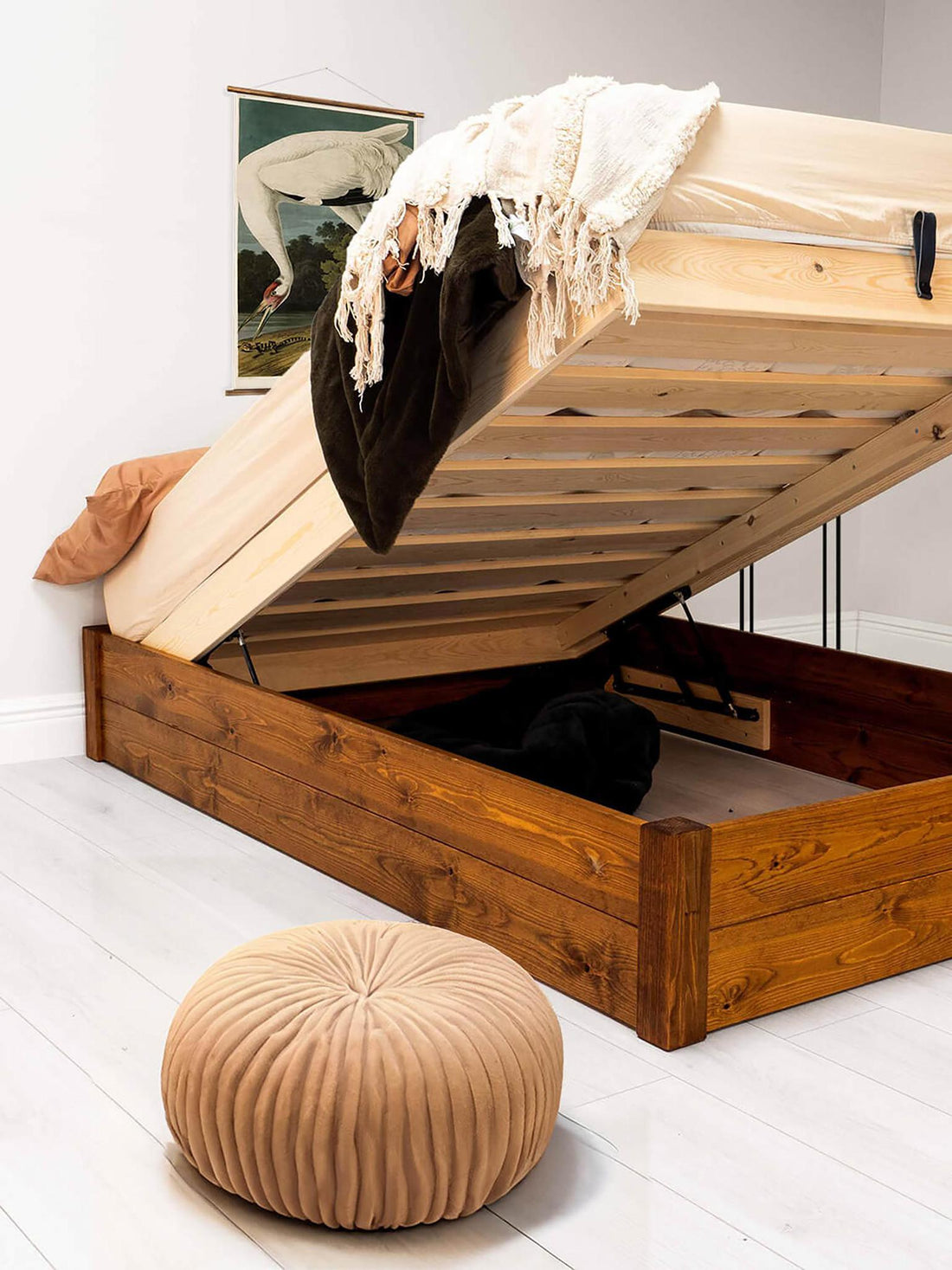 Model 07 - Handmade Ottoman Bed No Headboard