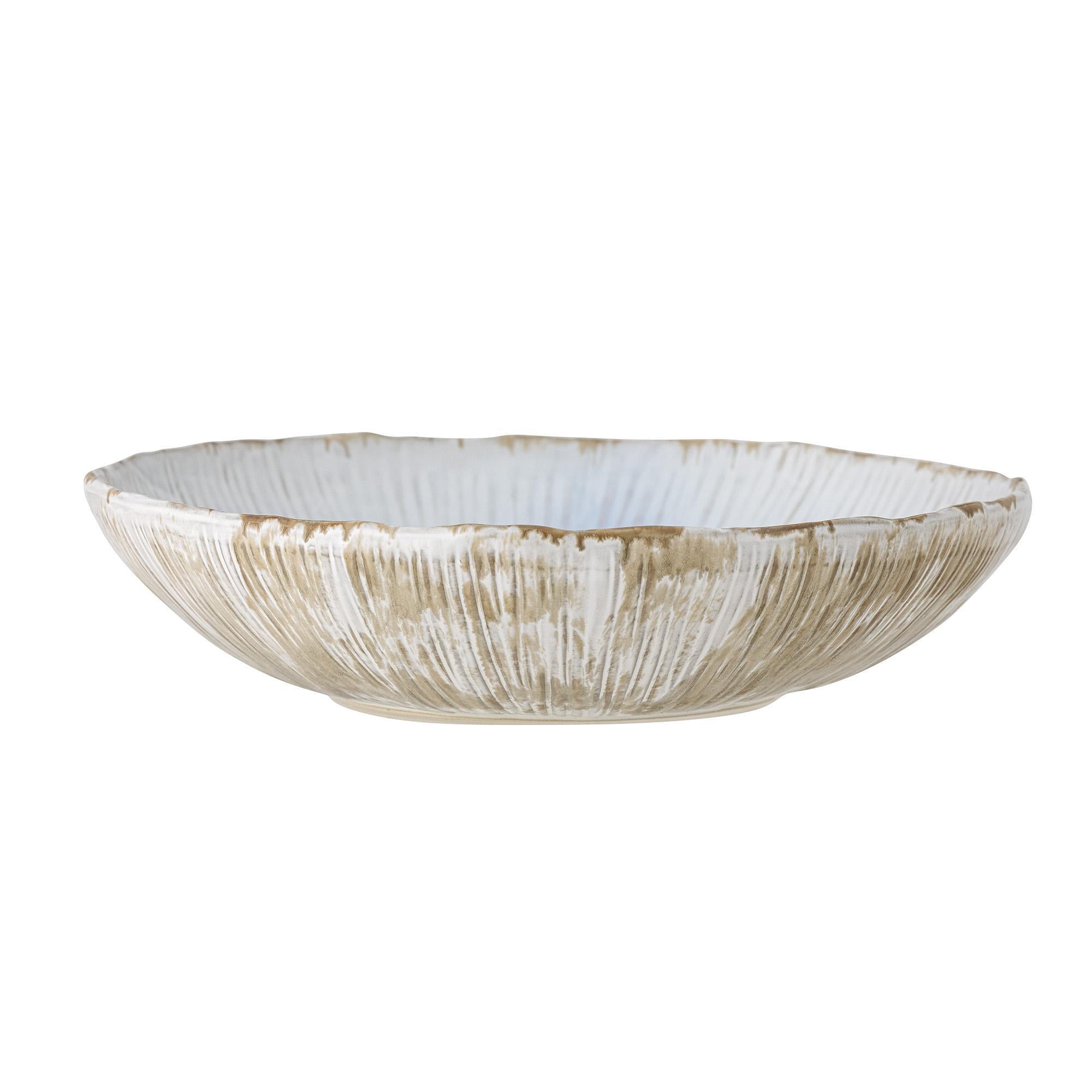 Mati Stoneware Bowl - Green