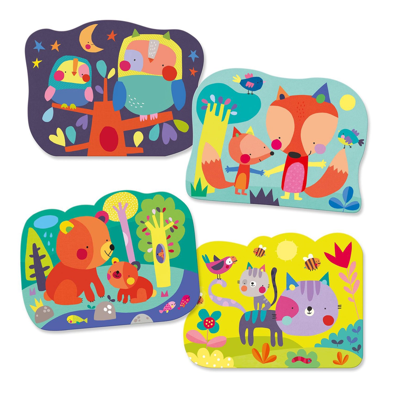 MAGIC COLOURING - Hidden in the woods