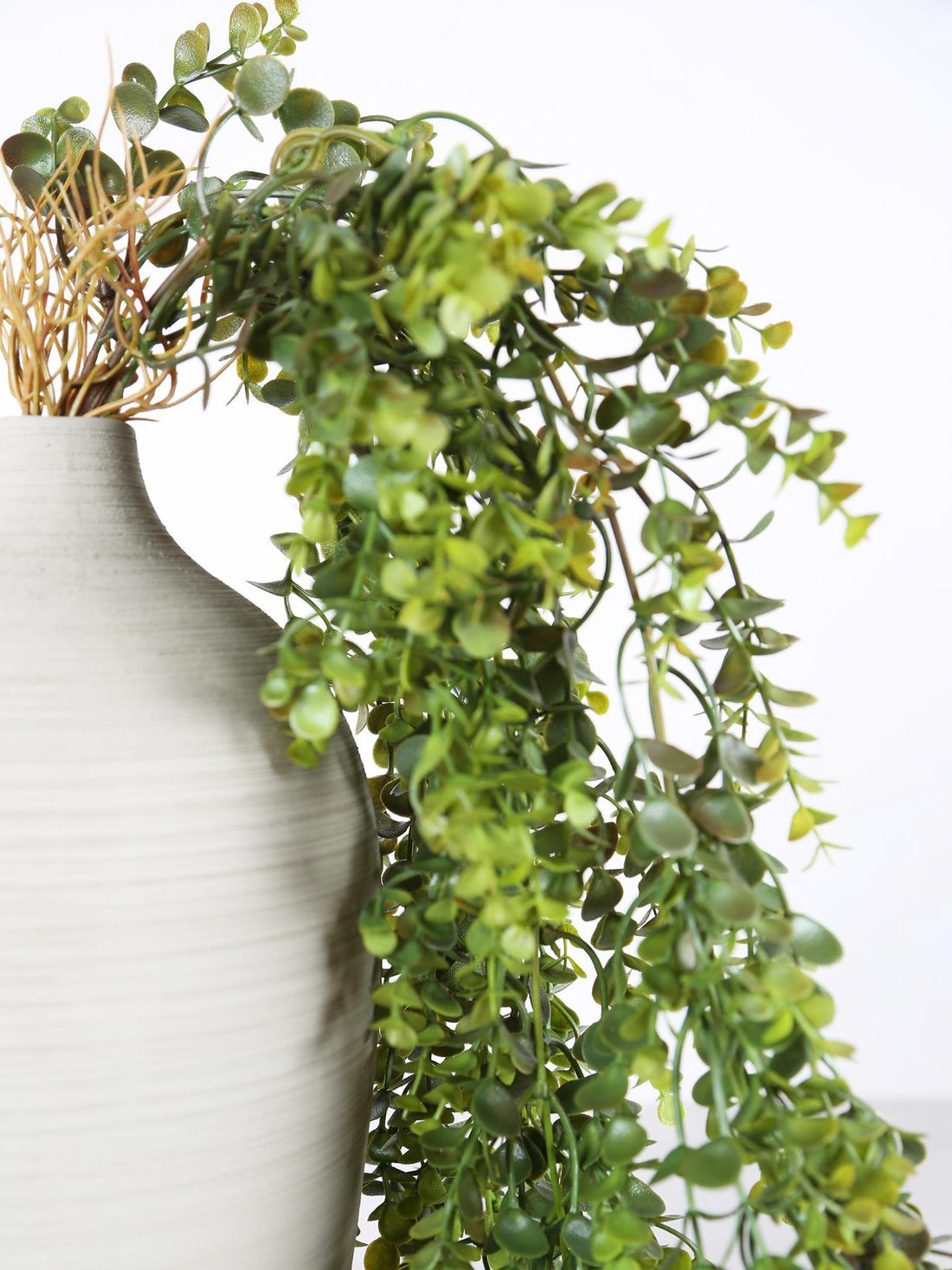 Faux Hanging Eucalyptus Stem