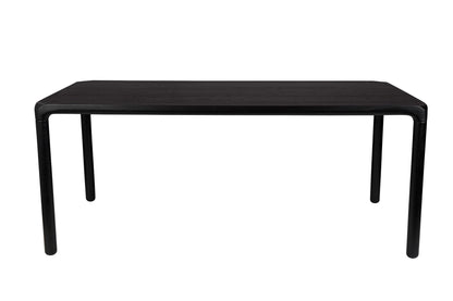 Storm Ash Wooden Dining Table - Black - 3 Sizes Available