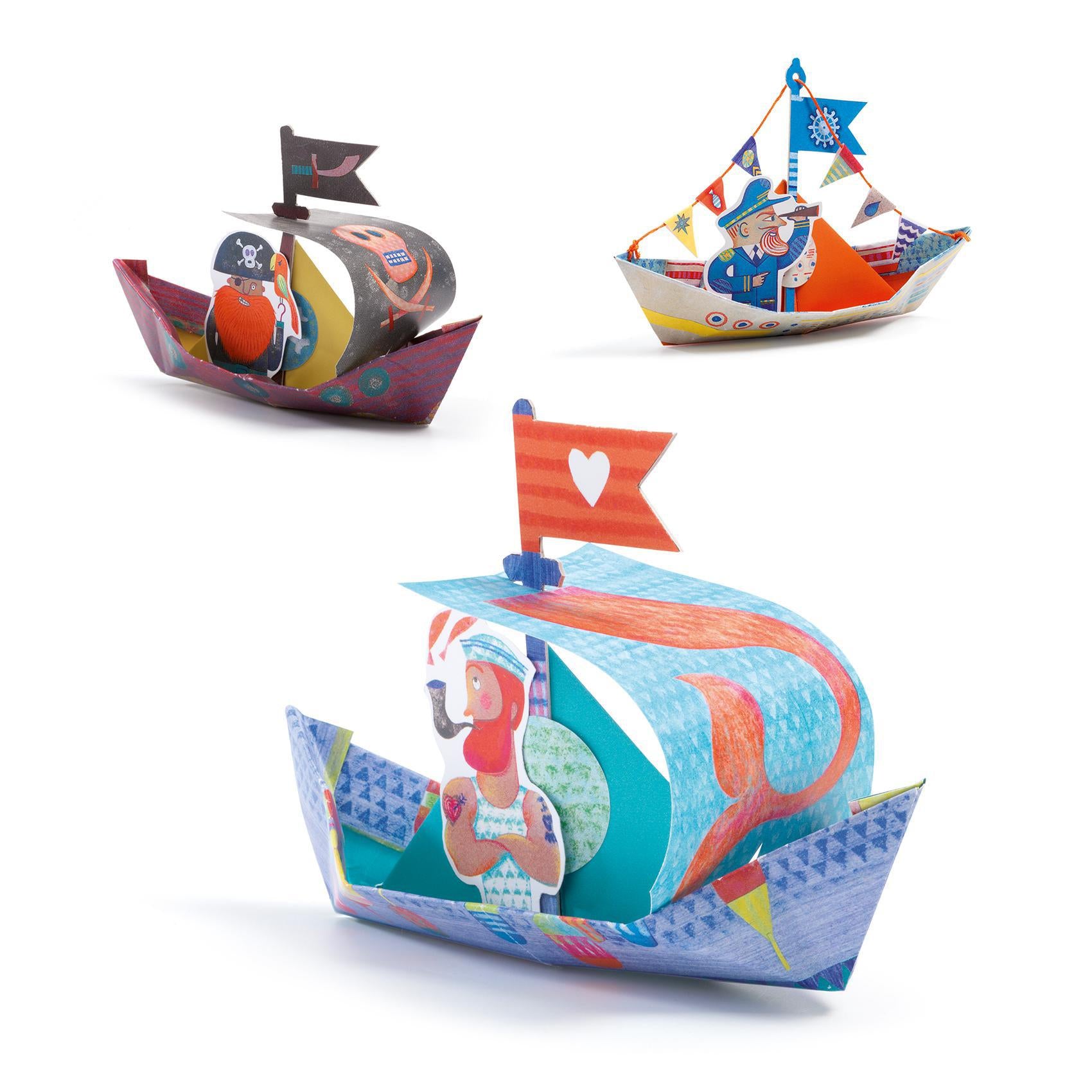 Origami Floating Boats