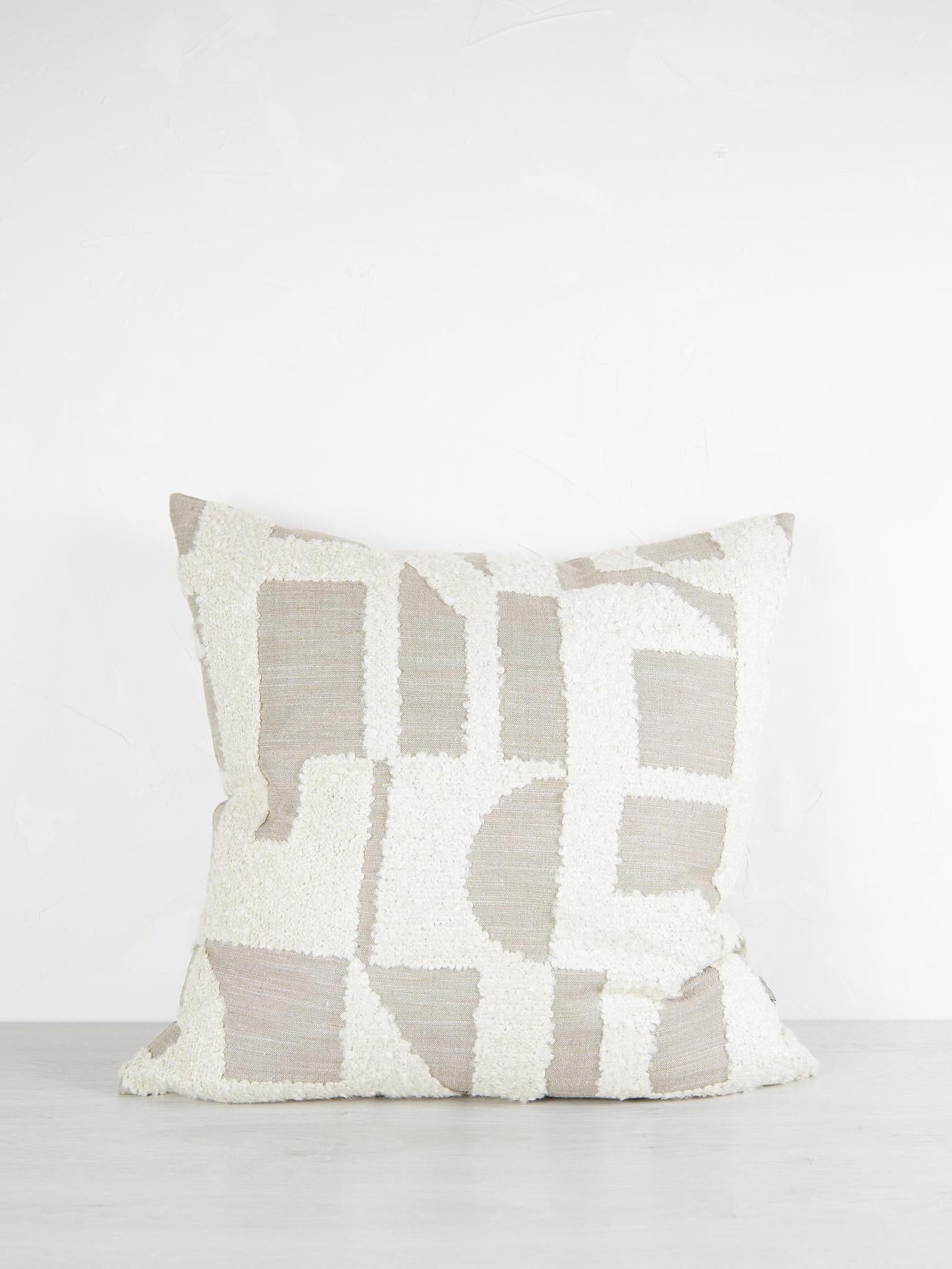 Lila Cushion - Cream - 3 Sizes Available