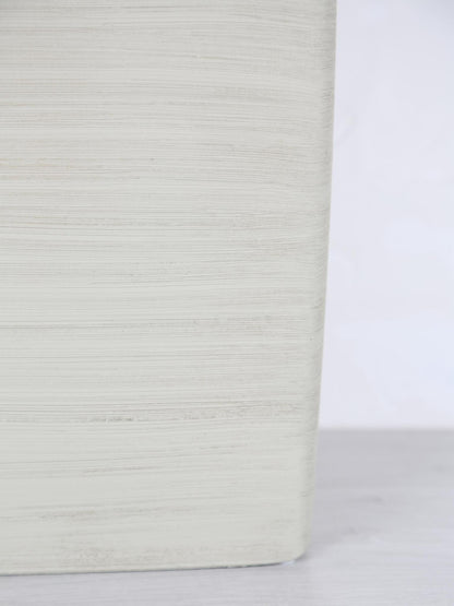 Janettee Rectangle Shaped Vase - Beige