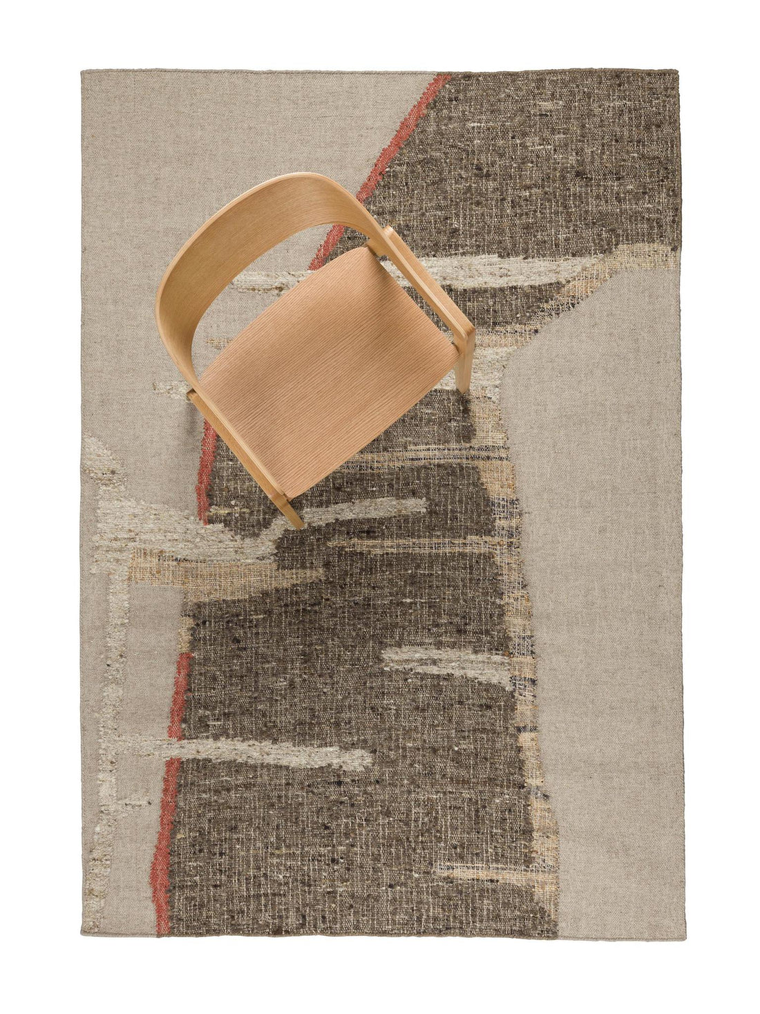 Briton Rug - Beige, Forest Green, Rust