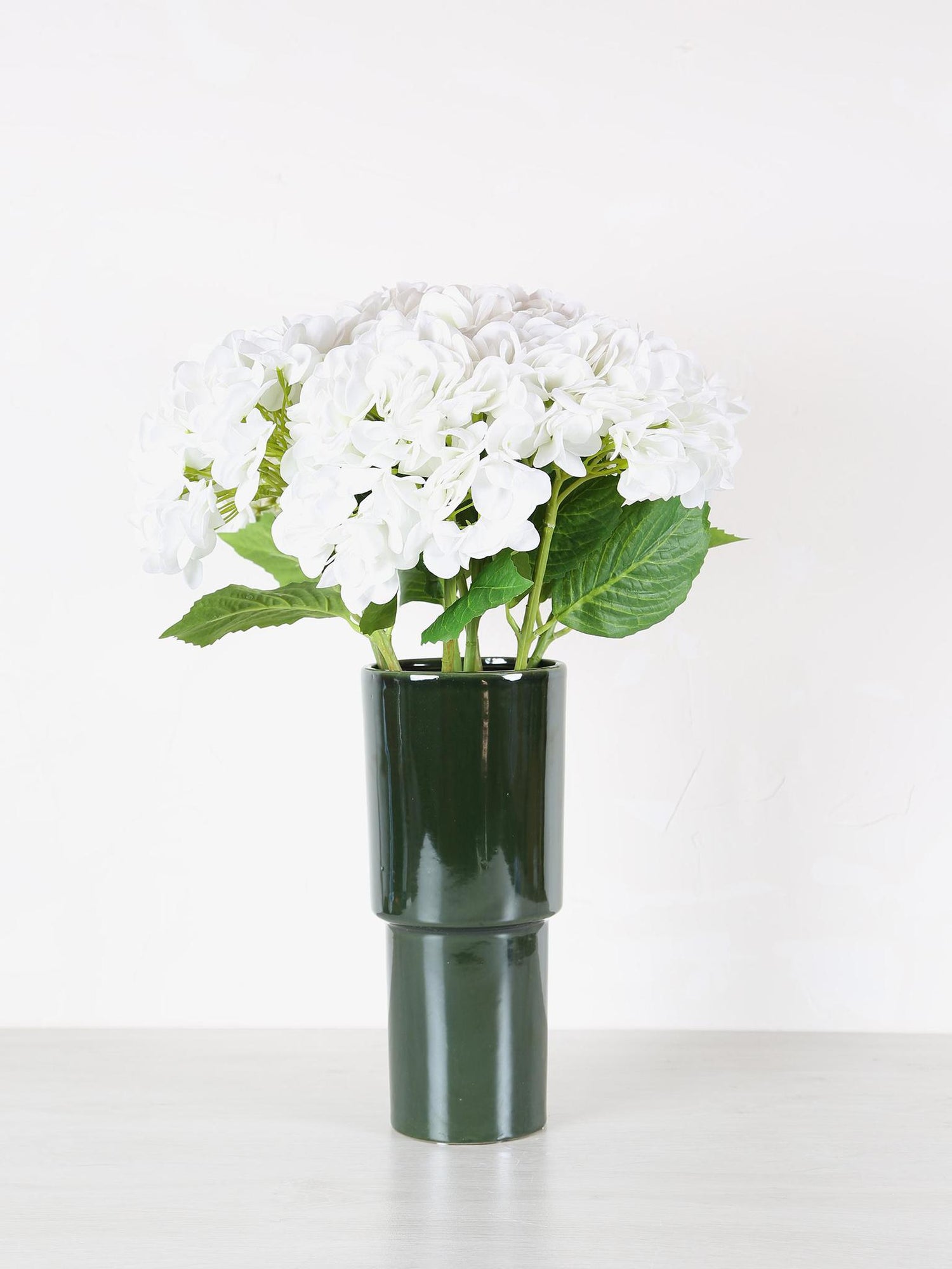 Faux Real Touch Hydrangea - White