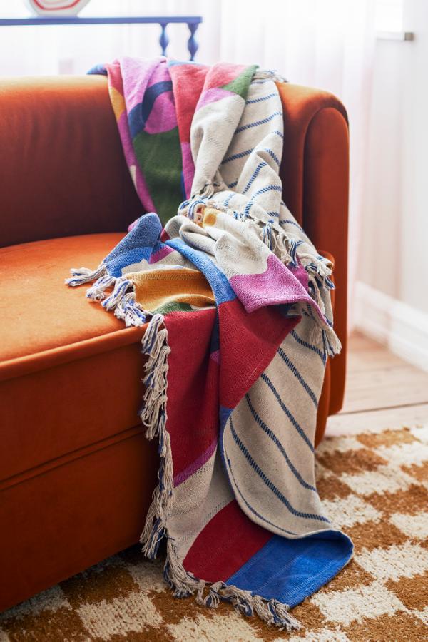 Artista Throw - Recycled Cotton - Brights