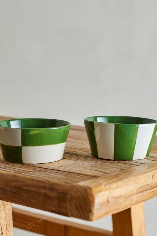 Floki Bowl - Green Coloured - 2 Patterns Available