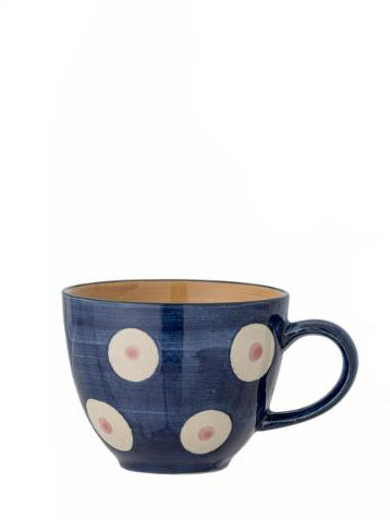 Eviaya Mug - Patterned - 3 Patterns Available - Blue, Pink, ochre