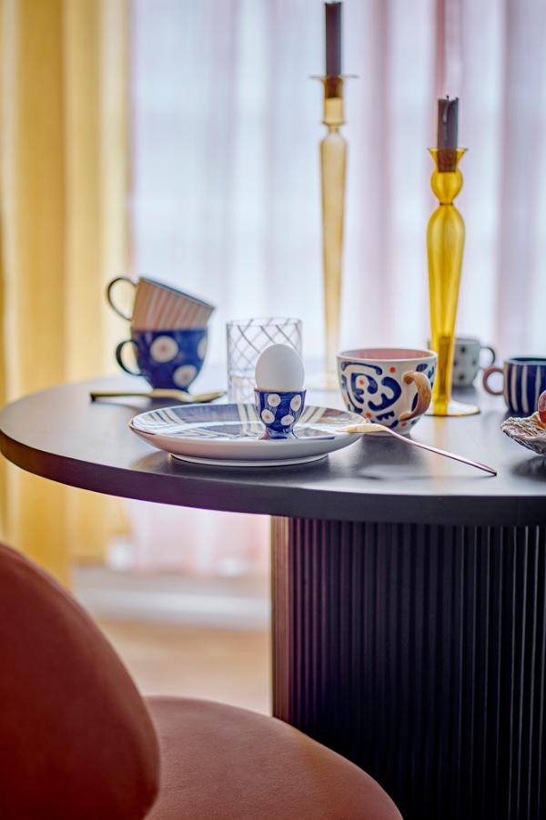 Eviaya Mug - Patterned - 3 Patterns Available - Blue, Pink, ochre