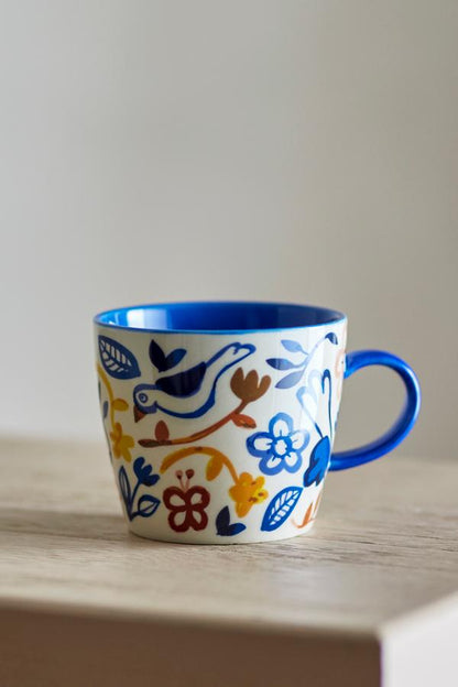 Figuria Patterned Mug - 2 Colour Options Available