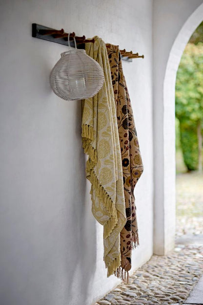 Pratello Recycled Cotton Throw - Yellow