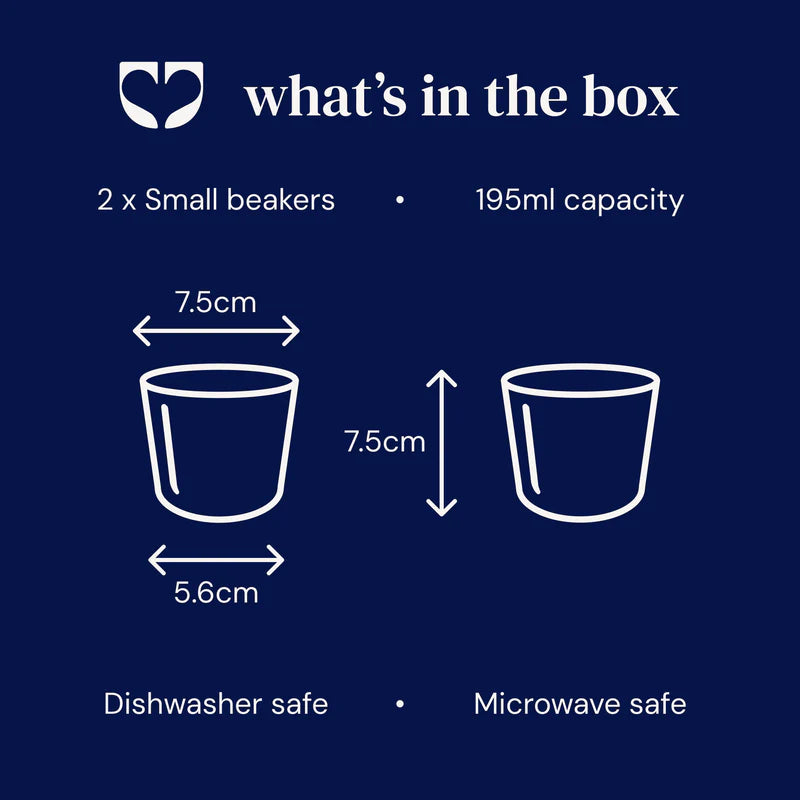 Cornflower Mug  - Small - Set of 2 - Colour Options Available