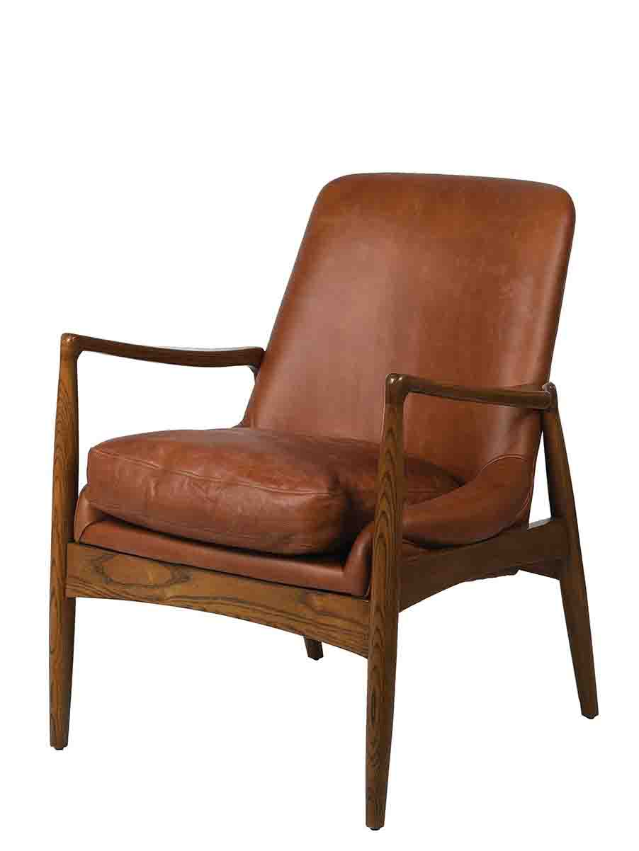Mayfair Leather Lounge Chair