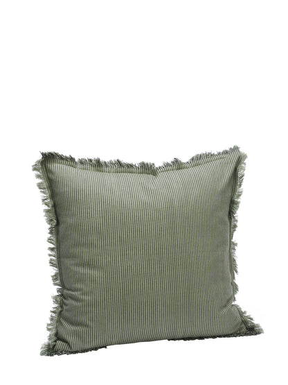 Laurel Striped Cushion - Colour Options Available - 50x50cm
