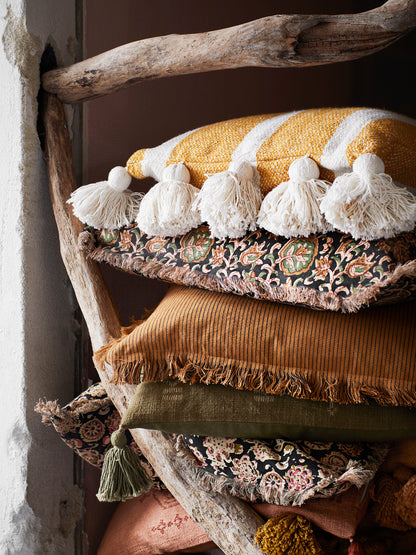 Laurel Striped Cushion - Colour Options Available - 50x50cm