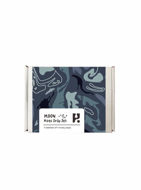 Moon Mini Soap Set - x 4 Musky Vegan Soaps