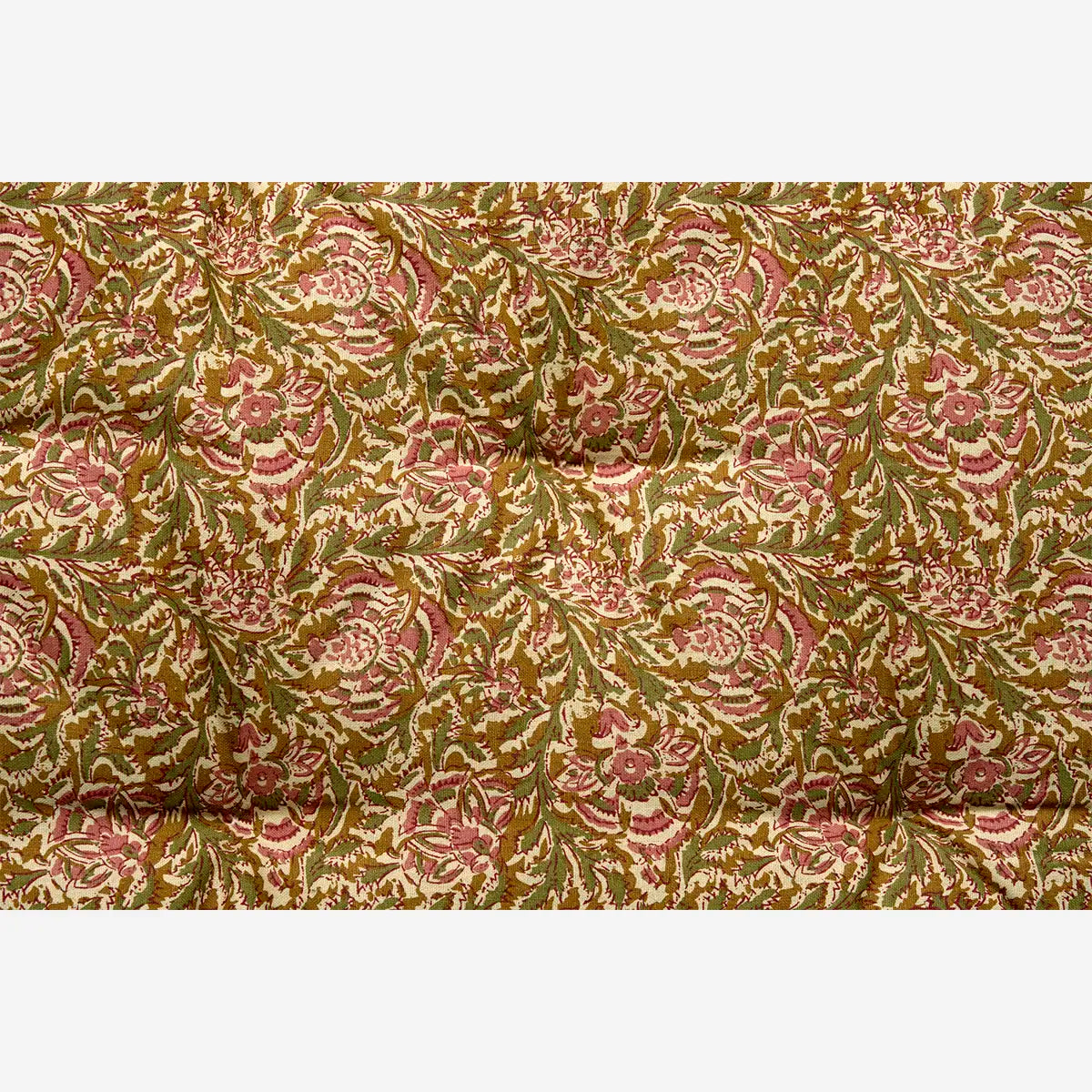 Printed Cotton Mattress - Honey, Rose