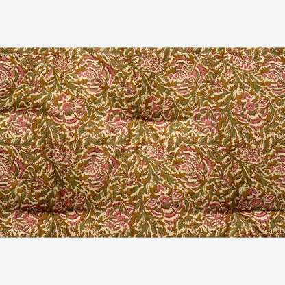 Printed Cotton Mattress - Honey, Rose