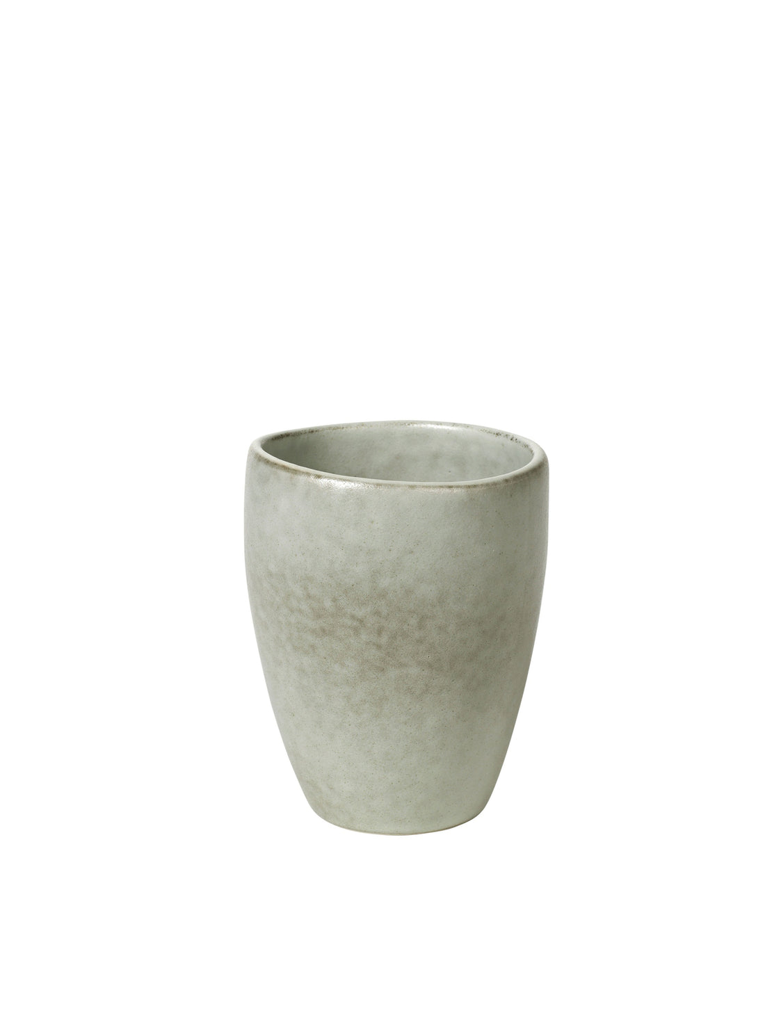 Broste Nordic Marsh Stoneware Mug Without Handle - Set of 4