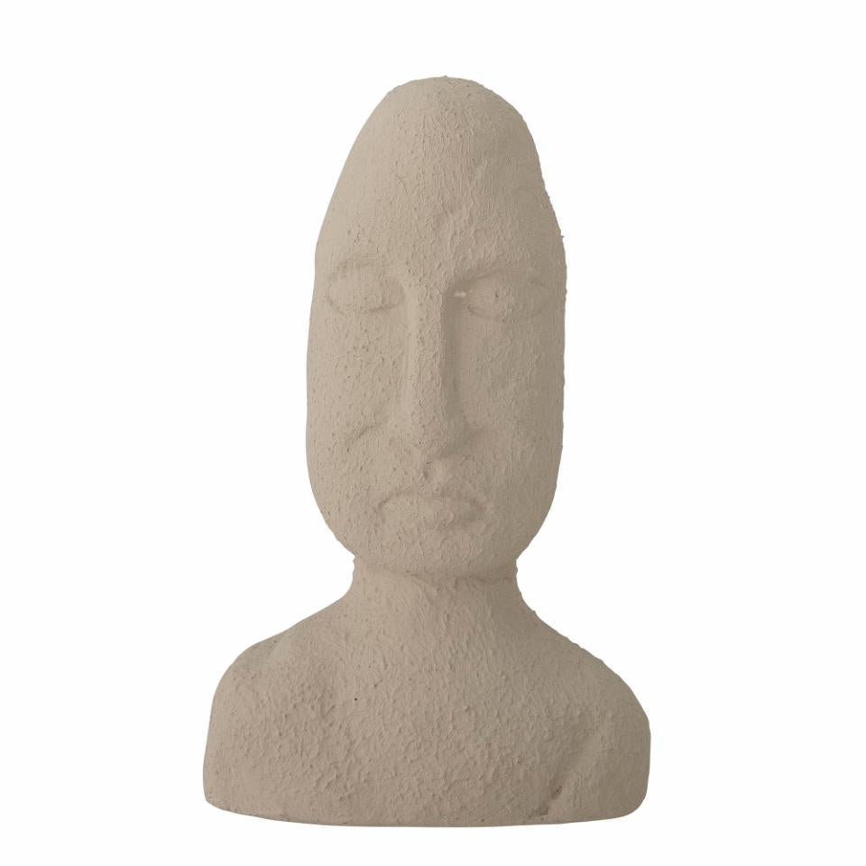 vendi face sculpture - Sand Textured