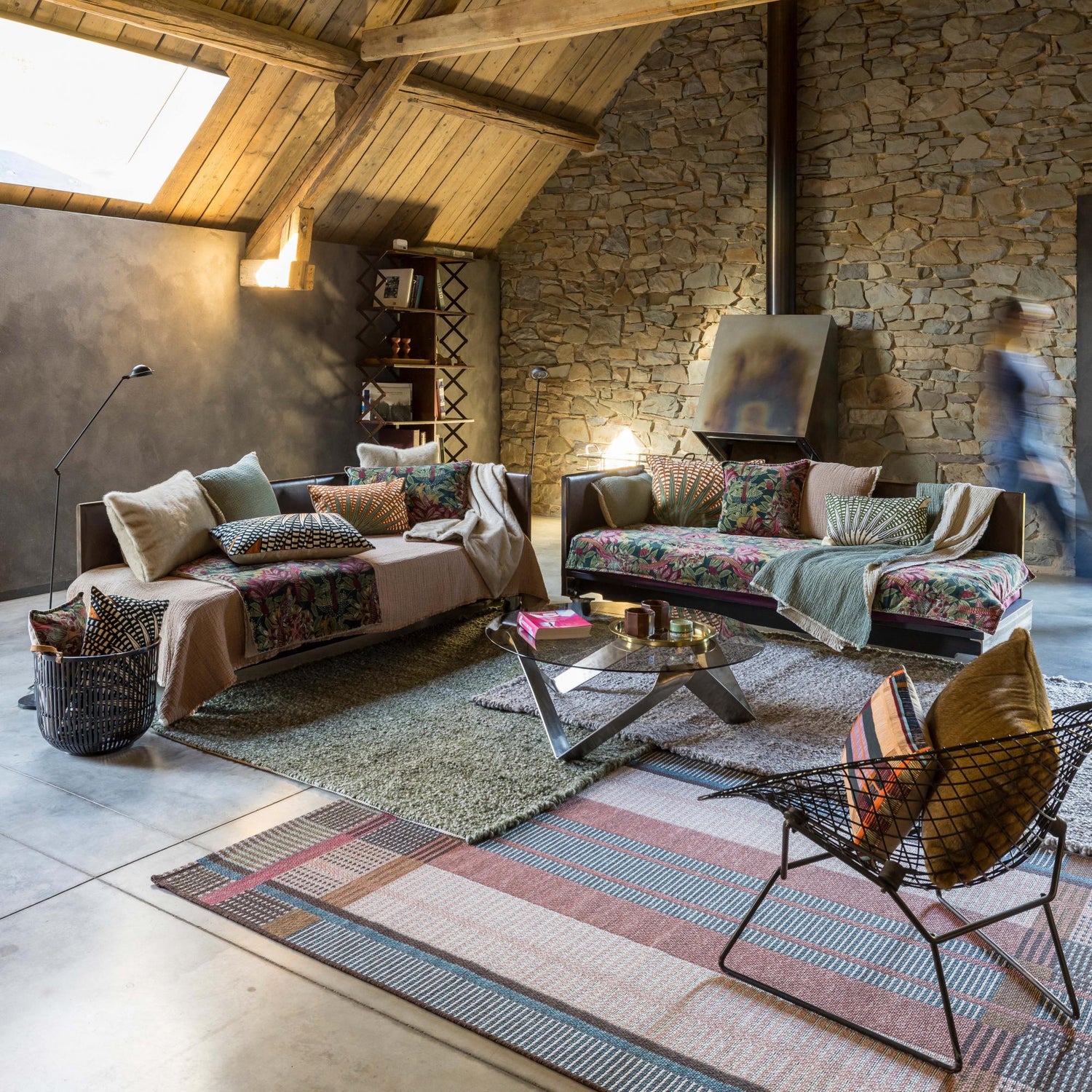 Alma Woven Rug - Thyme - 160 x 230 x 1