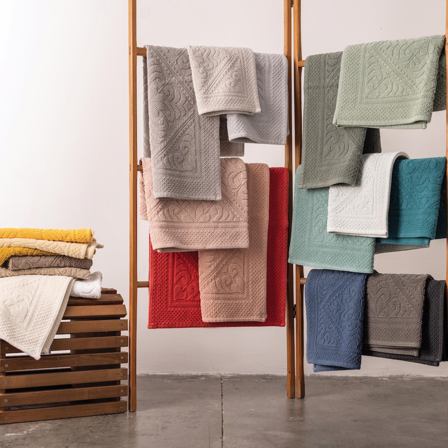 Enzo Bath Mat - Lin - 2 Sizes Available