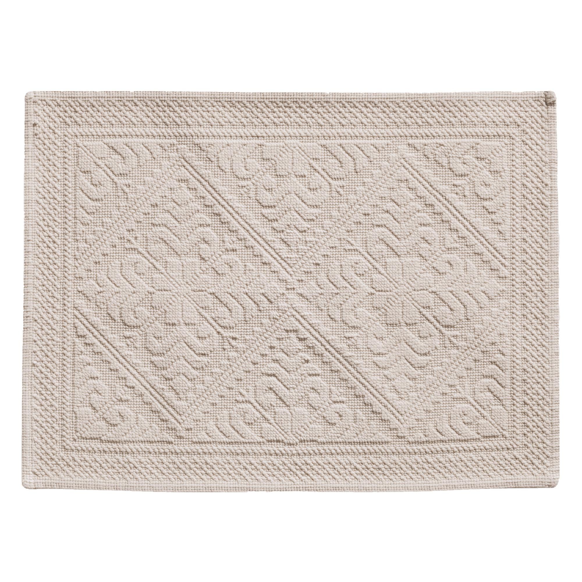 Enzo Bath Mat - Cement  - 54x64cm