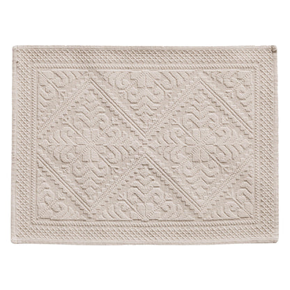 Enzo Bath Mat - Cement  - 54x64cm