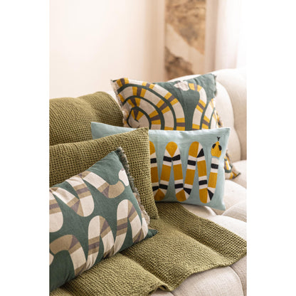 Maia Recycled Honeycomb Bedspread Throw - Cedre - 4 Sizes Available