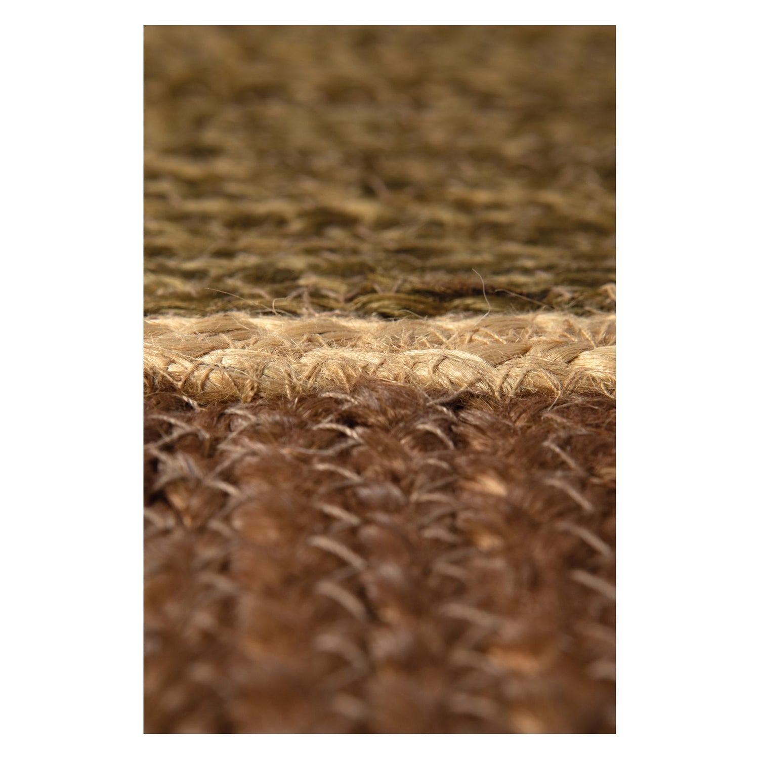 Kali Rug Patterned Jute Rug - Naturel, Tapis - 2 Sizes Available