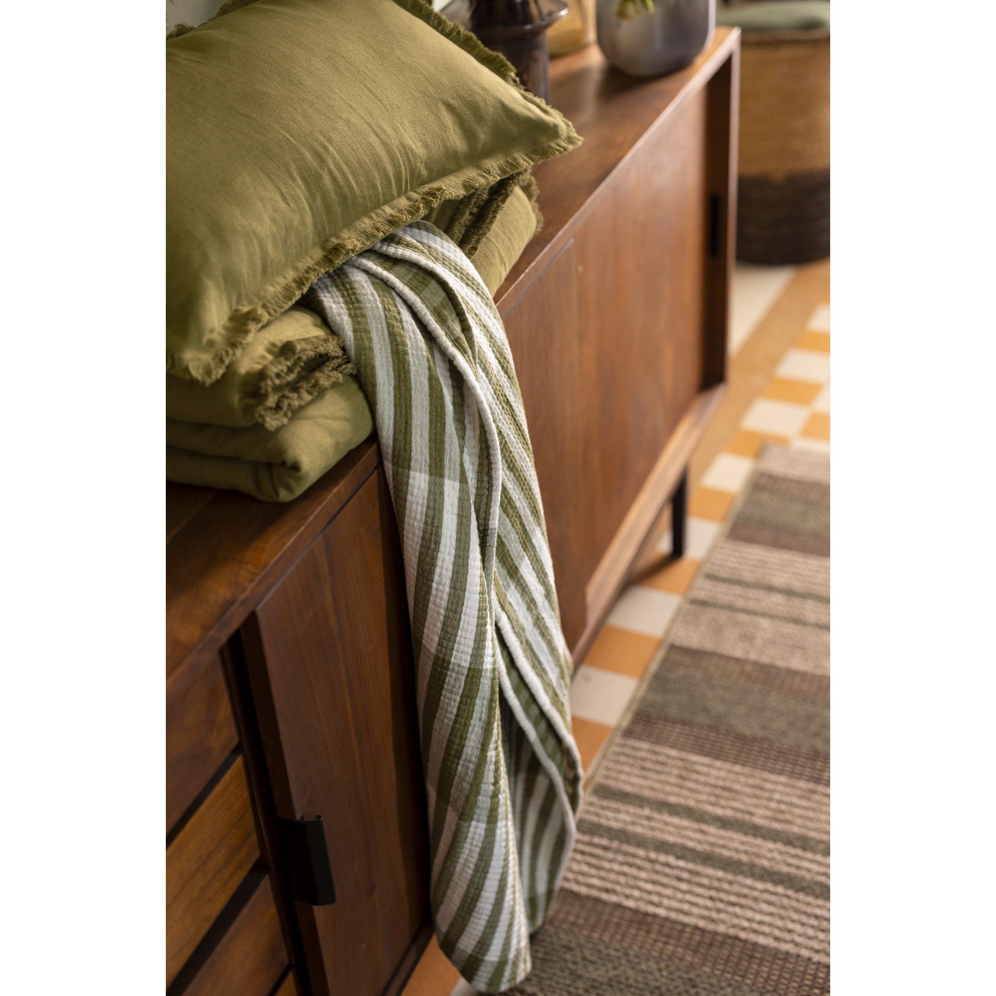 Calista Cotton Throw - Safran - 137 x 180cm